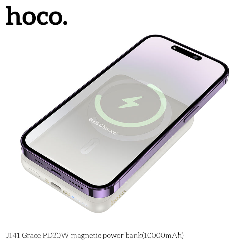 HD_SYNC:J141 Grace PD20W magnetic power bank(10000mAh)(UN)