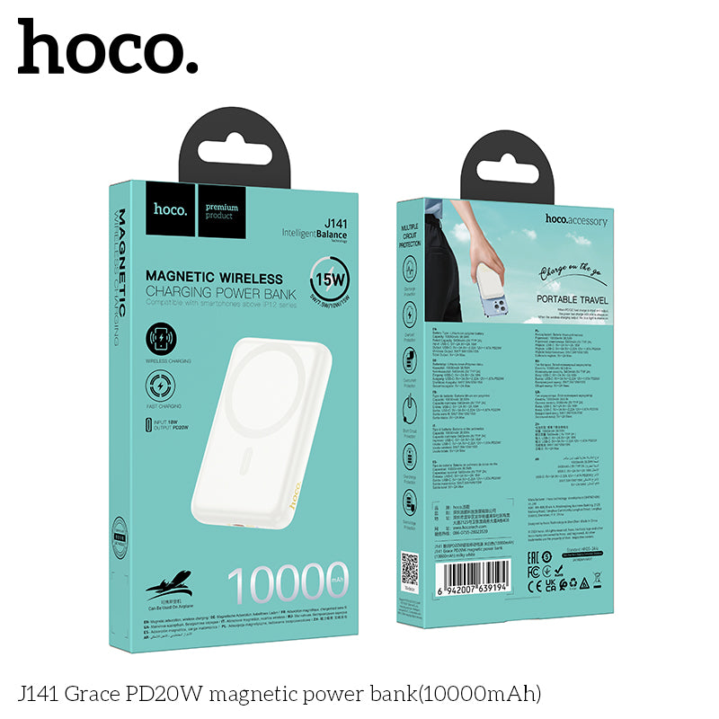 HD_SYNC:J141 Grace PD20W magnetic power bank(10000mAh)