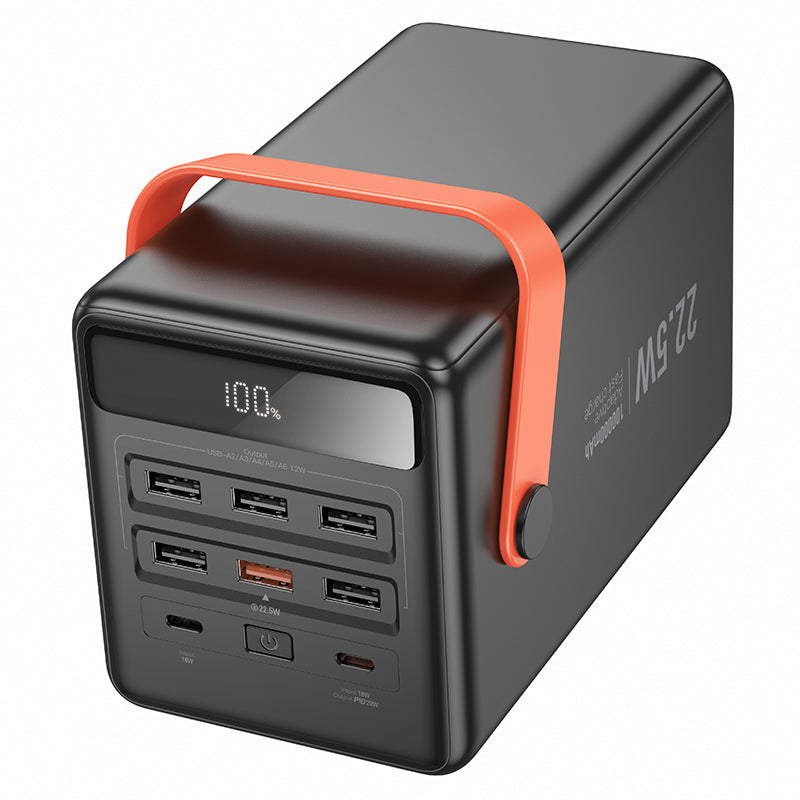 HD_SYNC:J142 Surpass 22.5W+PD20W fully compatible power bank(100000mAh)(UN)