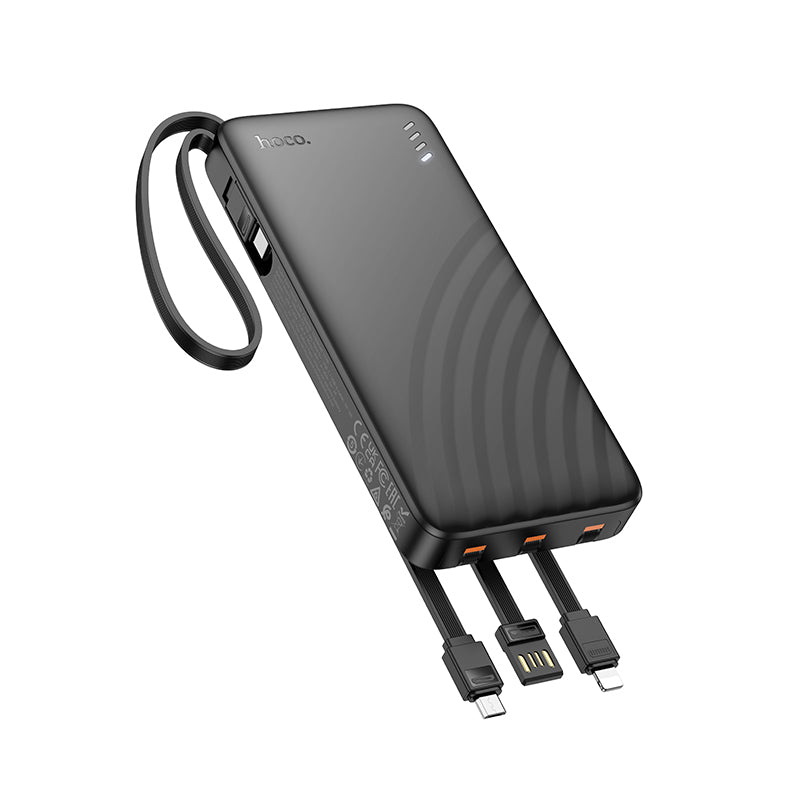 HD_SYNC:J146 Night tide power bank with 4 cables(10000mAh)