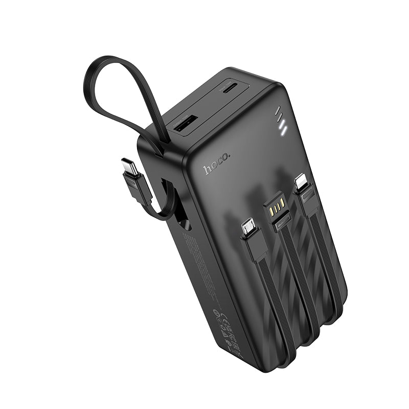 HD_SYNC:J146B Night tide power bank with 4 cables(30000mAh)
