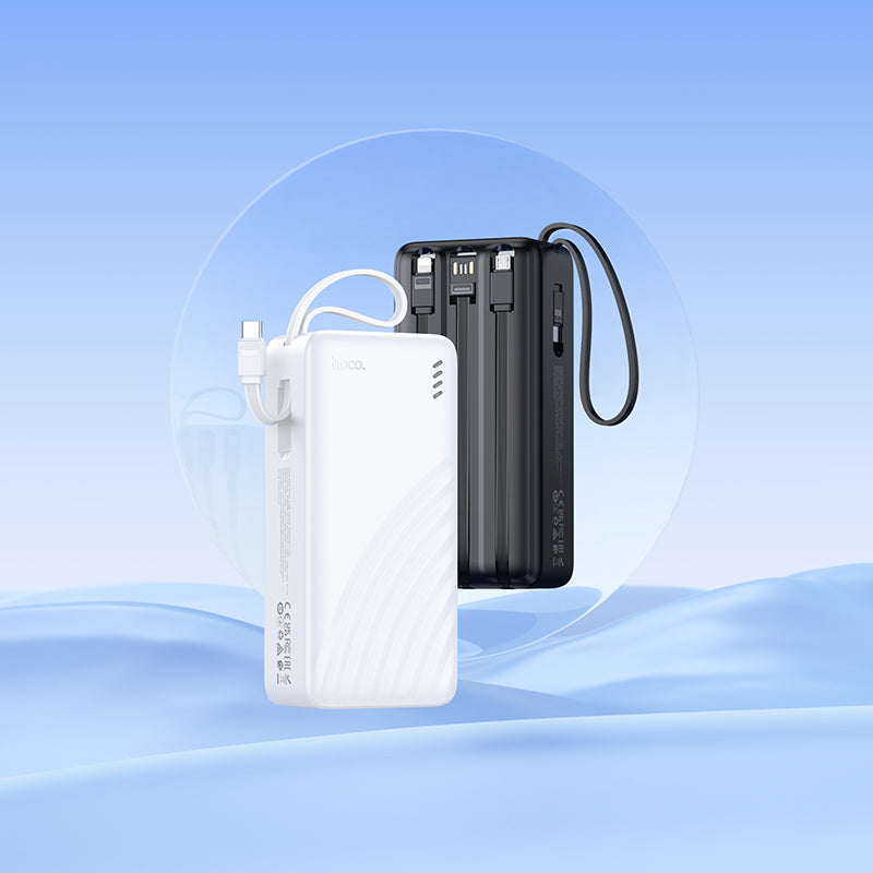 HD_SYNC:J146B Night tide power bank with 4 cables(30000mAh)