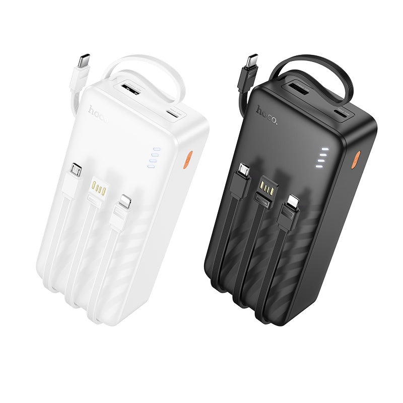 HD_SYNC:J146B Night tide power bank with 4 cables(30000mAh)