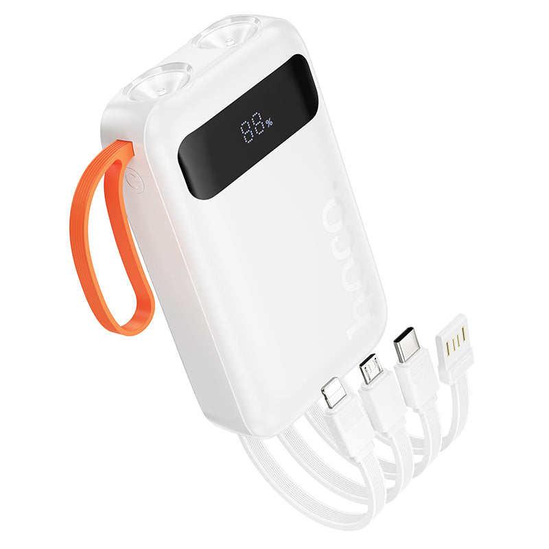 HD_SYNC:J151 Spirit dual lighting four-cable power bank(10000mAh)
