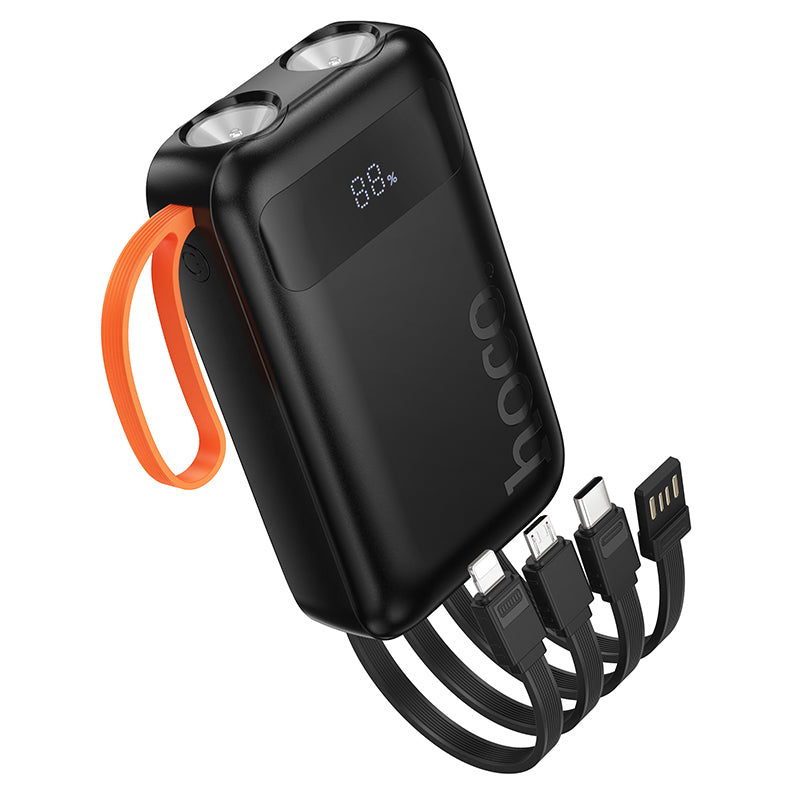 HD_SYNC:J151 Spirit dual lighting four-cable power bank(10000mAh)