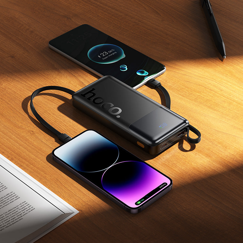 HD_SYNC:J156 Founder 22.5W+PD20W fully compatible power bank with four cables (10000mAh)(UN)