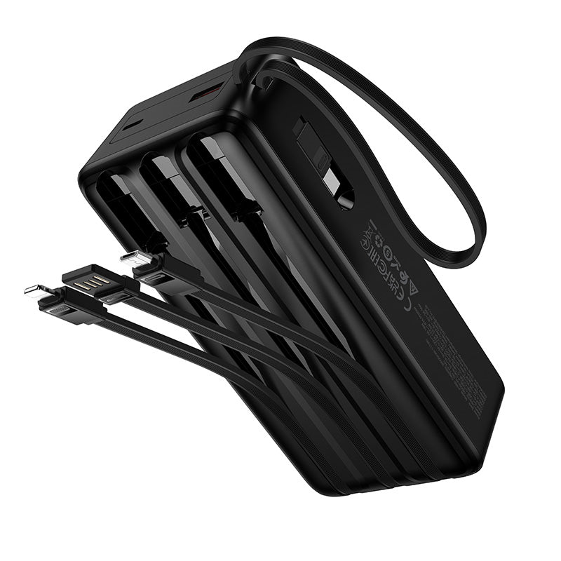 HD_SYNC:J156B Founder 22.5W+PD20W fully compatible power bank with four cables (30000mAh)(UN)