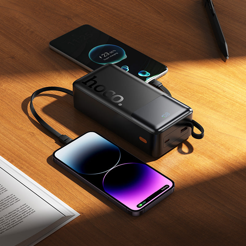 HD_SYNC:J156B Founder 22.5W+PD20W fully compatible power bank with four cables (30000mAh)(UN)