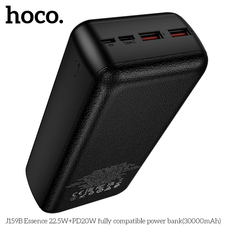 HD_SYNC:J159B Essence 22.5W+PD20W fully compatible power bank(30000mAh)(UN)
