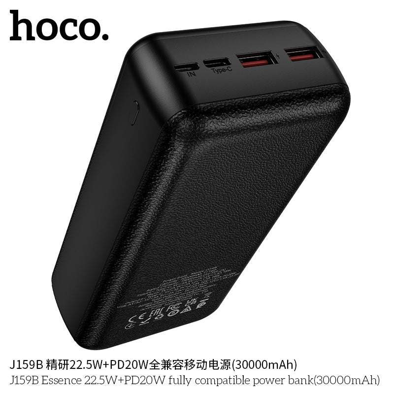 HD_SYNC:J159B Essence 22.5W+PD20W fully compatible power bank(30000mAh)(UN)