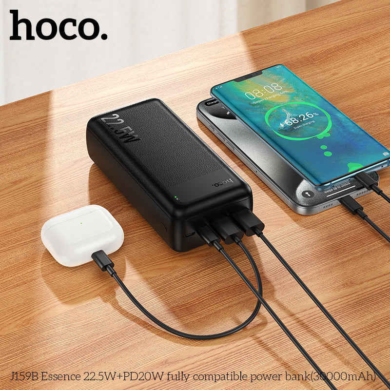 HD_SYNC:J159B Essence 22.5W+PD20W fully compatible power bank(30000mAh)(UN)