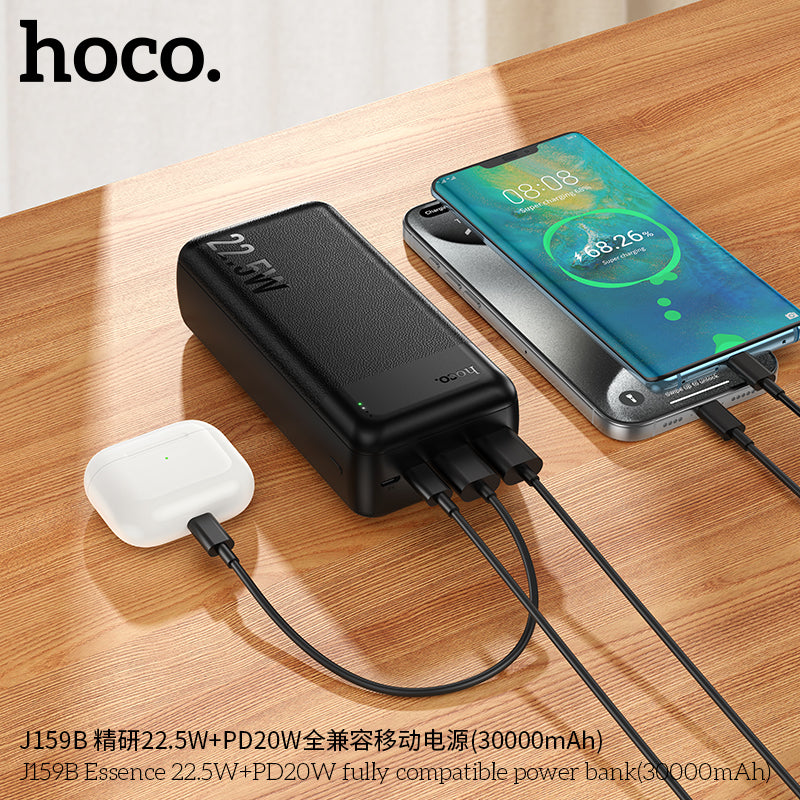 HD_SYNC:J159B Essence 22.5W+PD20W fully compatible power bank(30000mAh)(UN)