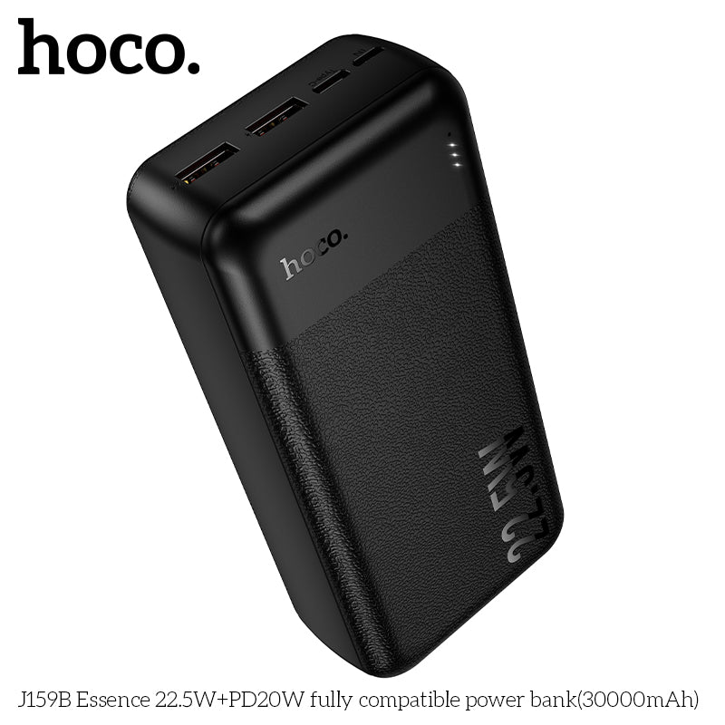 HD_SYNC:J159B Essence 22.5W+PD20W fully compatible power bank(30000mAh)(UN)