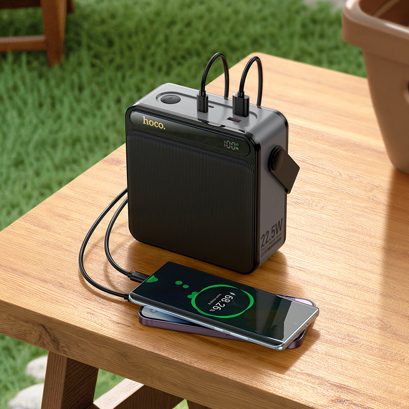 HD_SYNC:J161 Power 22.5W+PD20W fully compatible power bank with lighting(80000mAh)(UN)