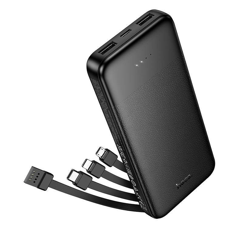 HD_SYNC:J163 Wonderful power bank with 4 cables(10000mAh)