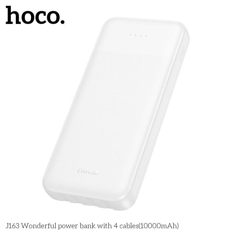 HD_SYNC:J163 Wonderful power bank with 4 cables(10000mAh)