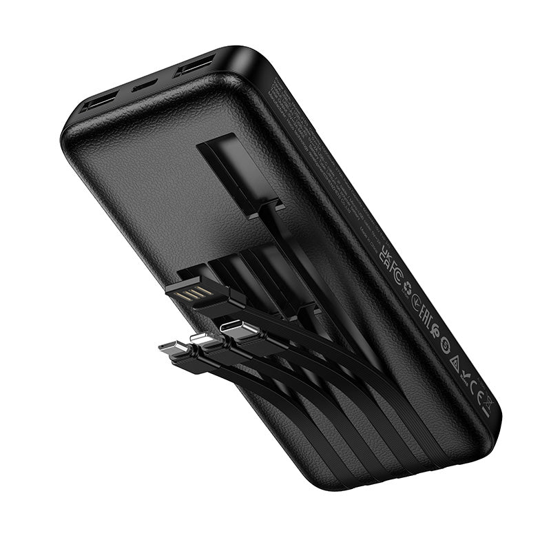 HD_SYNC:J163 Wonderful power bank with 4 cables(10000mAh)(UN)