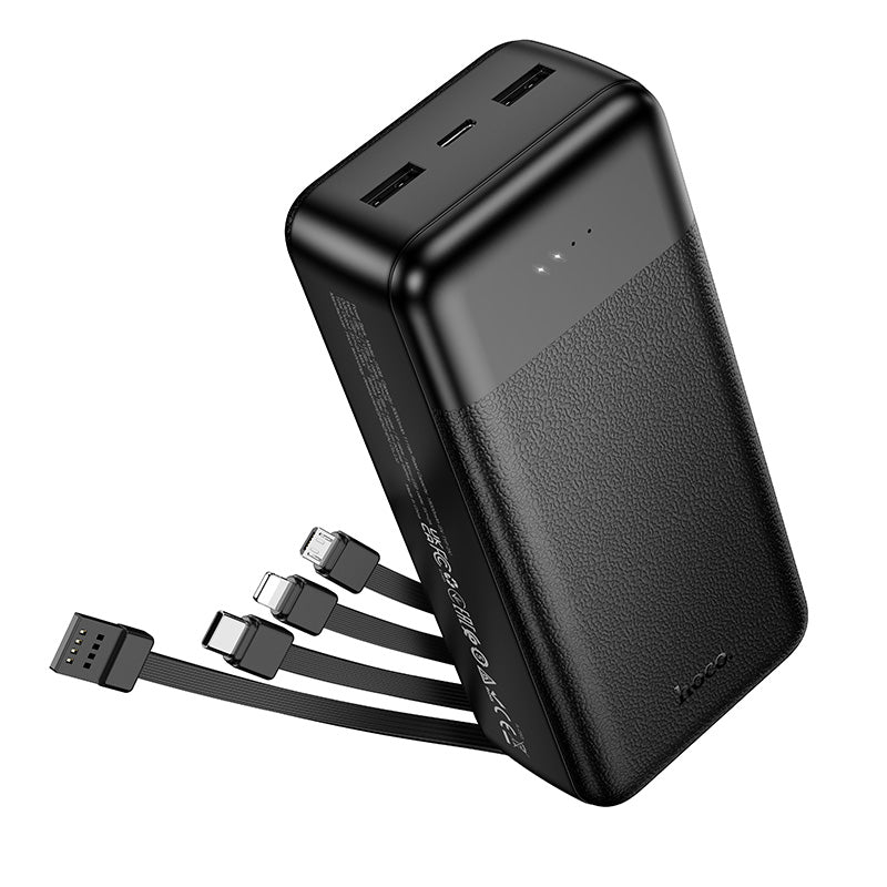 HD_SYNC:J163B Wonderful power bank with 4 cables(30000mAh)