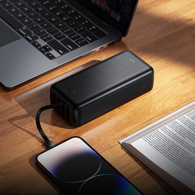 HD_SYNC:J163B Wonderful power bank with 4 cables(30000mAh)