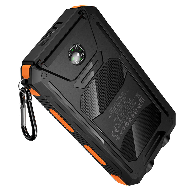 HD_SYNC:J164 Platinum solar dual lighting power bank(8000mAh)