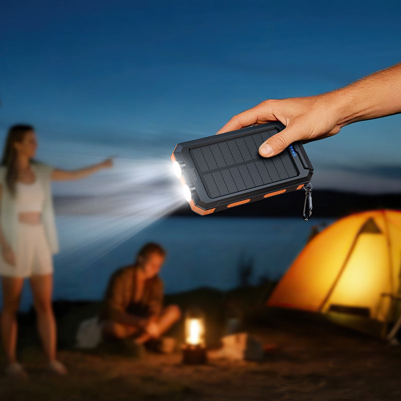 HD_SYNC:J164 Platinum solar dual lighting power bank(8000mAh)