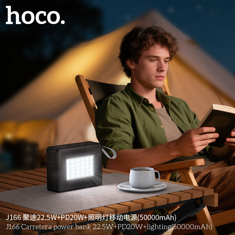 HD_SYNC:J166 Carretera power bank 22.5W+PD20W+lighting