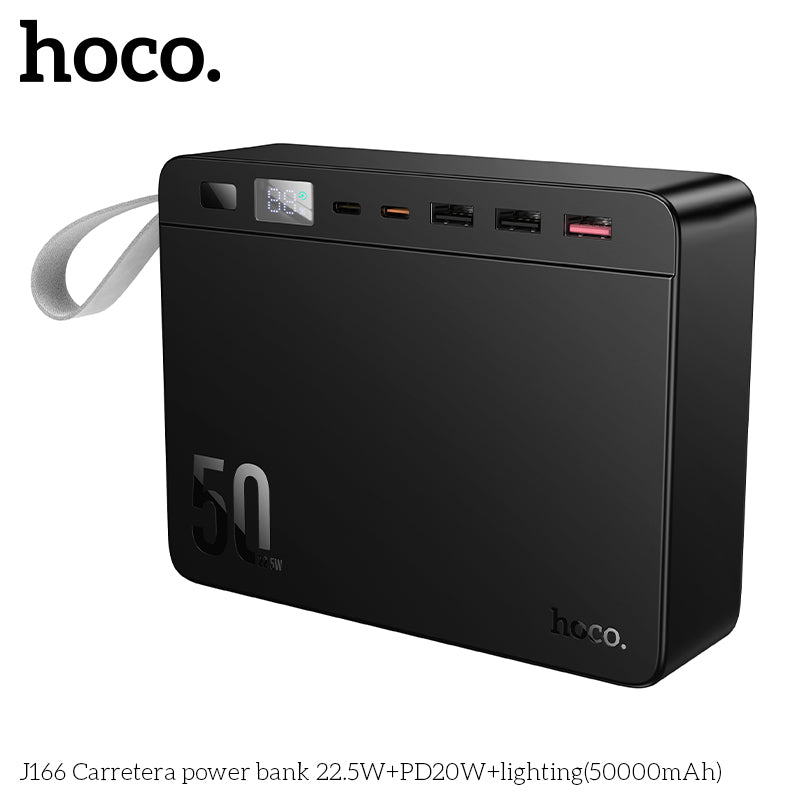 HD_SYNC:J166 Carretera power bank 22.5W+PD20W+lighting