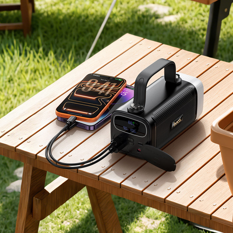 HD_SYNC:J174 Unimpeded 22.5W+PD20W+dual lighting power bank(40000mAh)