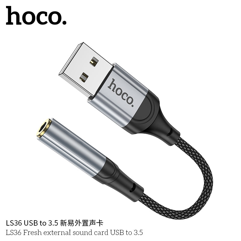 HD_SYNC:LS36 Fresh external sound card USB to 3.5
