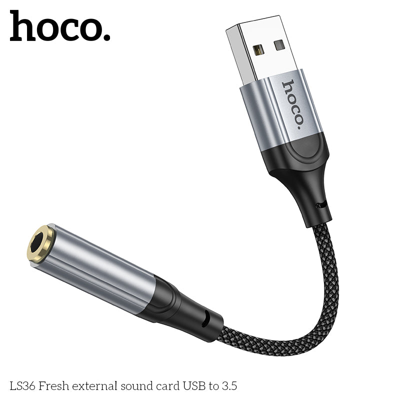 HD_SYNC:LS36 Fresh external sound card USB to 3.5