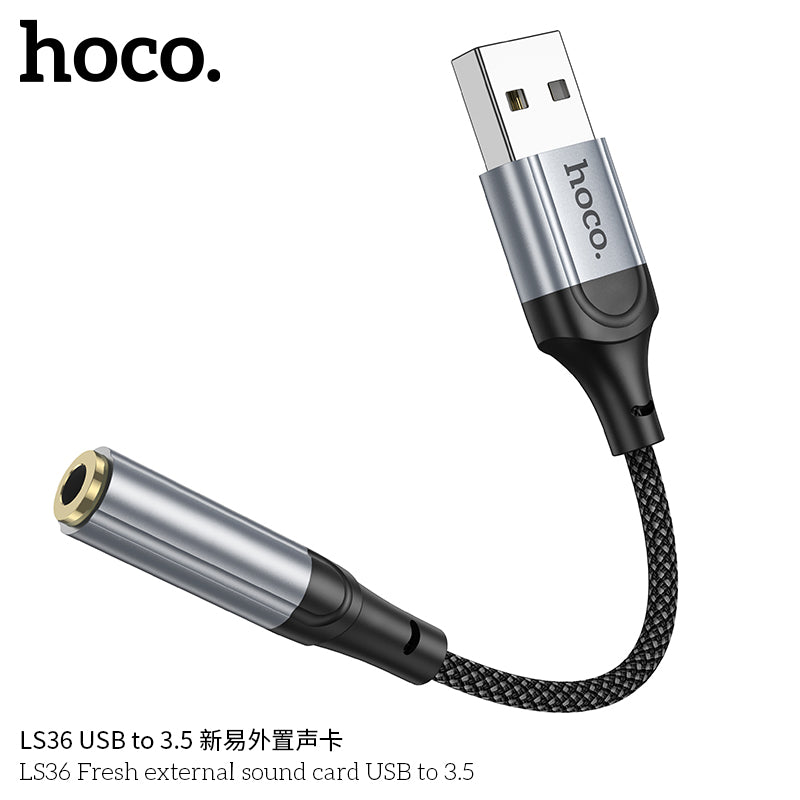 HD_SYNC:LS36 Fresh external sound card USB to 3.5