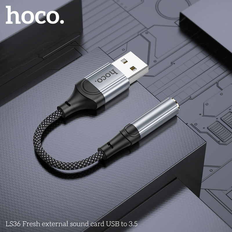 HD_SYNC:LS36 Fresh external sound card USB to 3.5