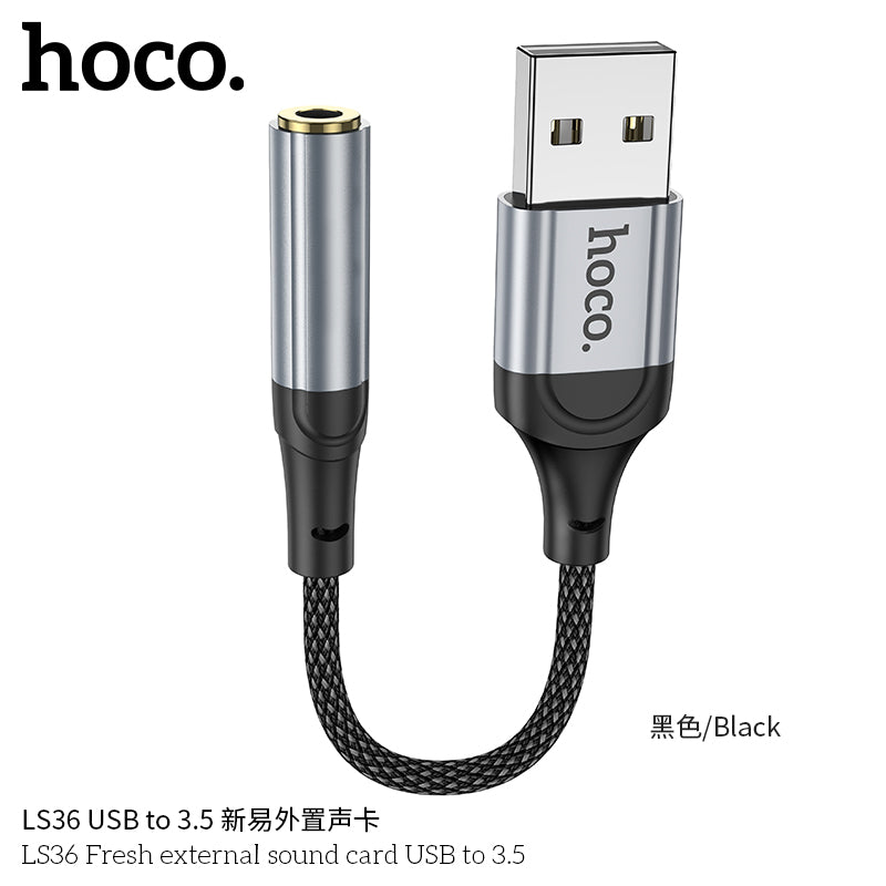 HD_SYNC:LS36 Fresh external sound card USB to 3.5