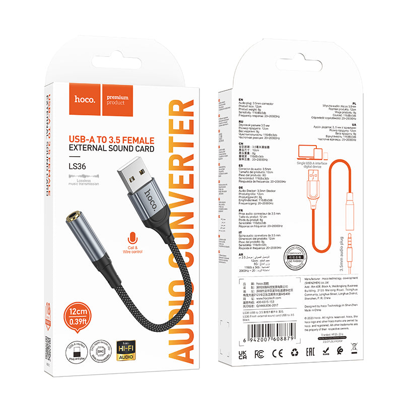 HD_SYNC:LS36 Fresh Digital Type-C to 3.5 audio converter