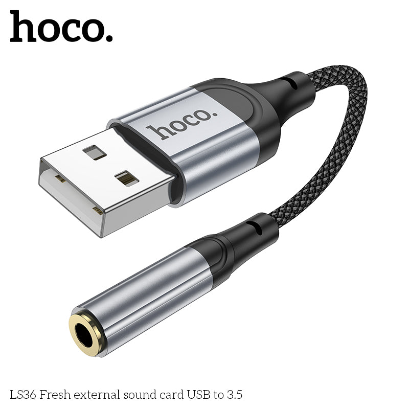 HD_SYNC:LS36 Fresh external sound card USB to 3.5