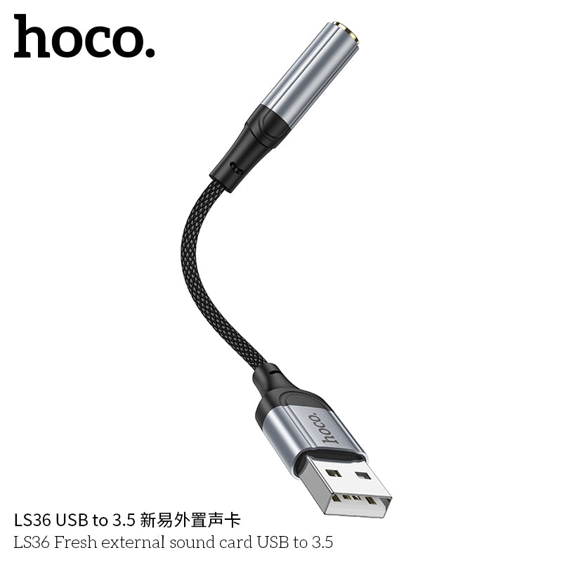 HD_SYNC:LS36 Fresh external sound card USB to 3.5