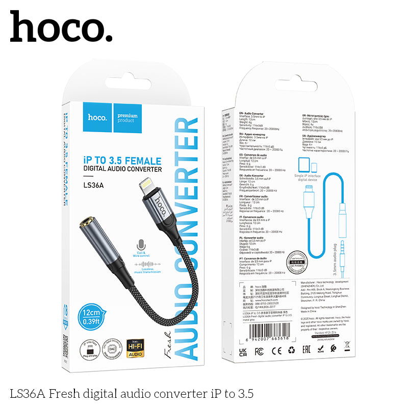HD_SYNC:LS36A Fresh digital audio converter iP to 3.5