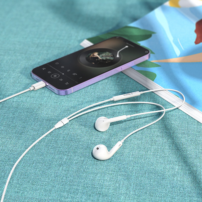 HD_SYNC:M1 Max crystal earphones for Type-C with mic