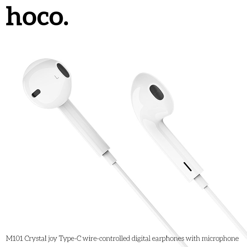 HD_SYNC:M101 Max Crystal grace Type-C wire-controled digital earphones with microphone