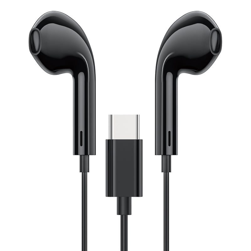 HD_SYNC:M101 Pro Crystal sound Type-C wire-controlled digital earphones with microphone