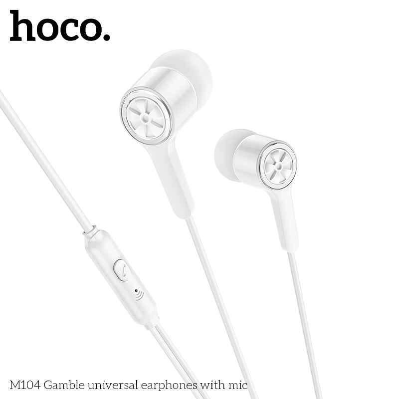 HD_SYNC:M104 Gamble universal earphones with mic
