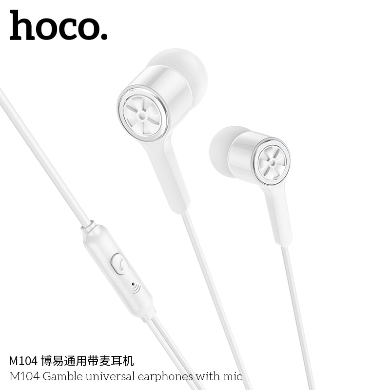HD_SYNC:M104 Gamble universal earphones with mic
