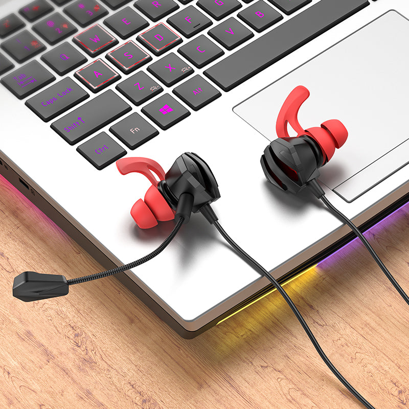 HD_SYNC:M105 Sharp wire control gaming earphones with microphone
