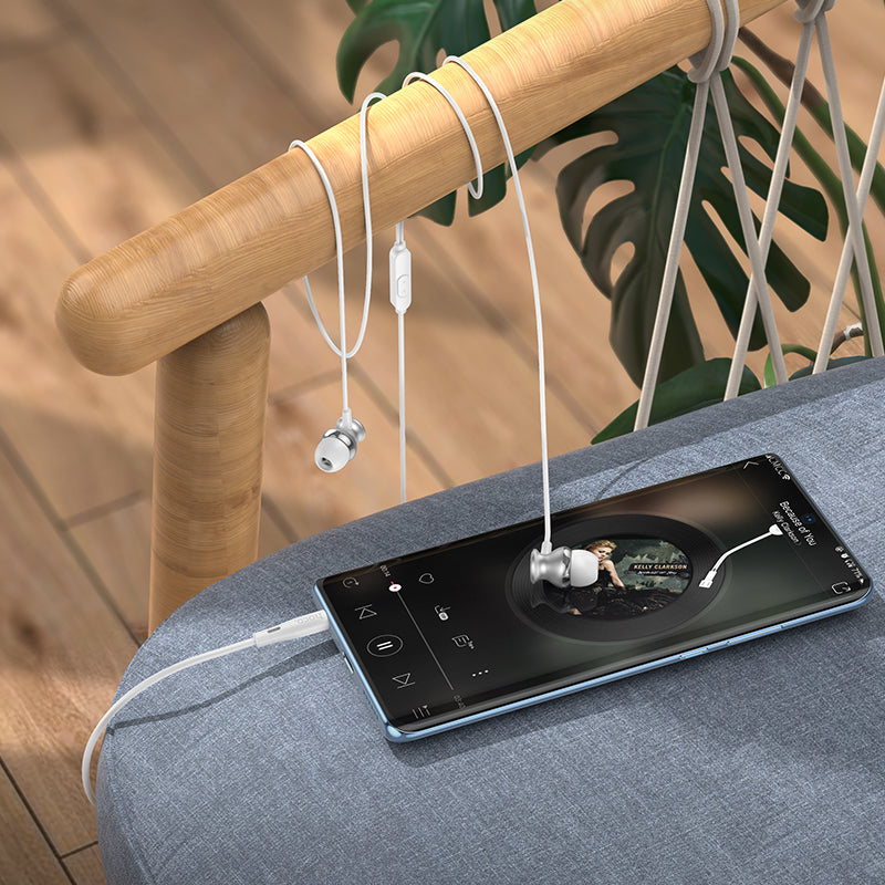 HD_SYNC:M106 Fountain metal universal earphones with microphone