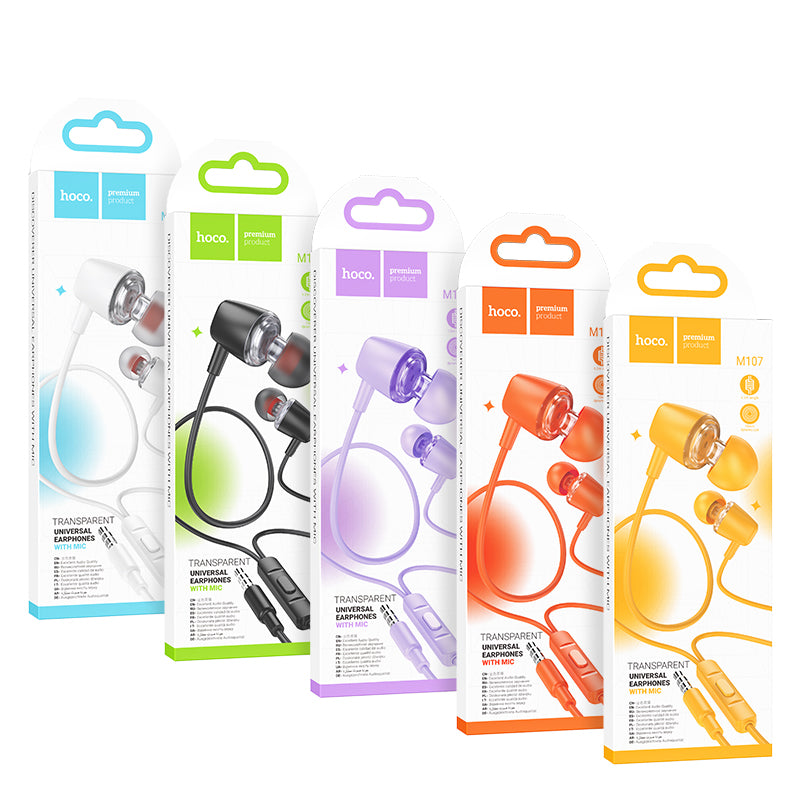 HD_SYNC:M107 Discoverer universal earphones with mic