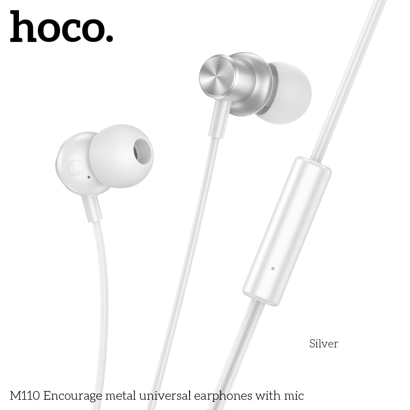 HD_SYNC:M110 Encourage metal universal earphones with mic
