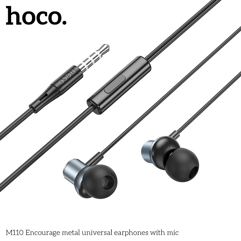 HD_SYNC:M110 Encourage metal universal earphones with mic