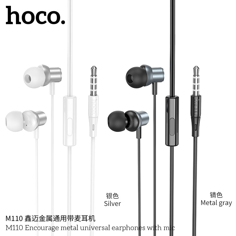 HD_SYNC:M110 Encourage metal universal earphones with mic