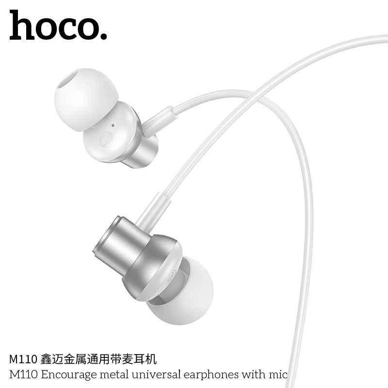 HD_SYNC:M110 Encourage metal universal earphones with mic