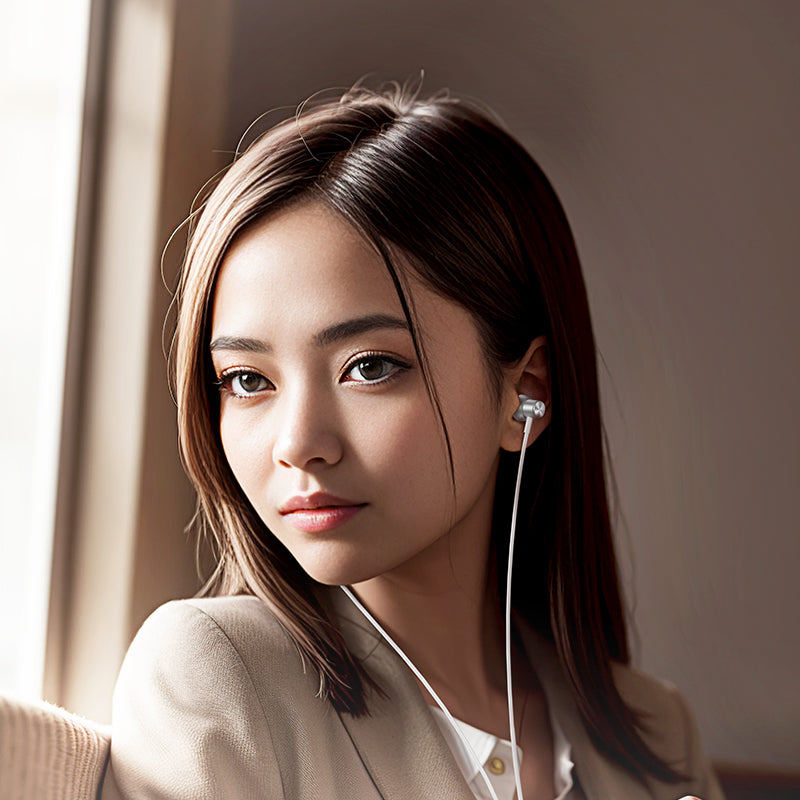 HD_SYNC:M110 Encourage metal universal earphones with mic